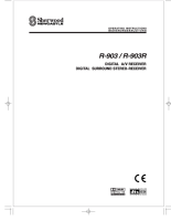 Sherwood R-903-R-Owners-Manual